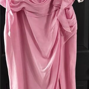 Azazie Blush Pink Wedding Gown